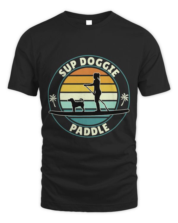 SUP Doggie Paddle Standup Paddling Dog