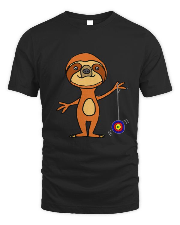Smileteesanima Funny Sloth Playing Yoyo Cartoon