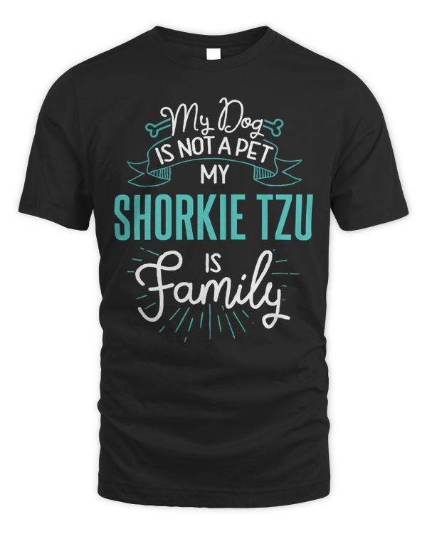 Cute Shorkie Tzu Family Dog Gift for Women Men Pullover Hoodie