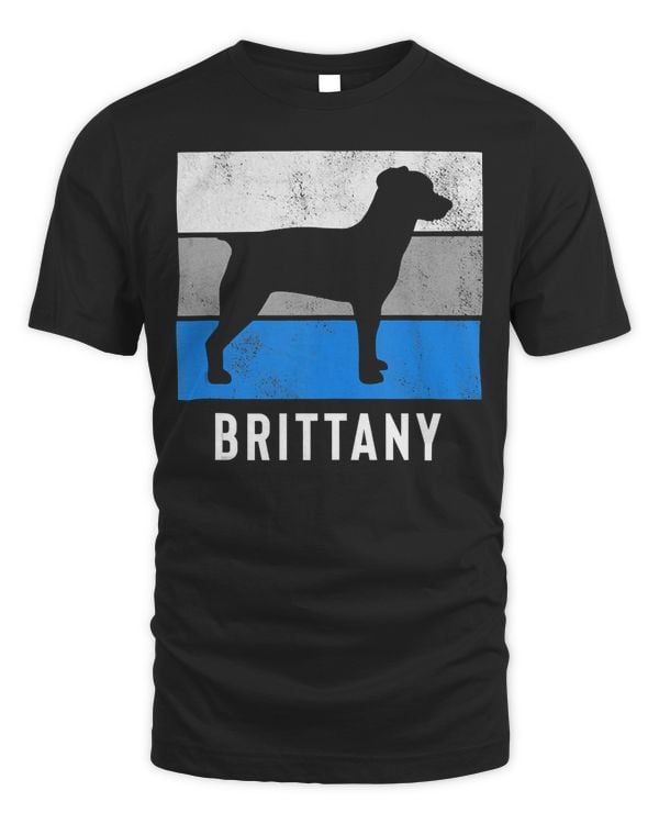 Brittany Dog Retro Tank Top