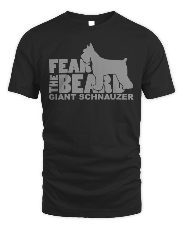 Fear the Beard Giant Schnauzer Pullover Hoodie