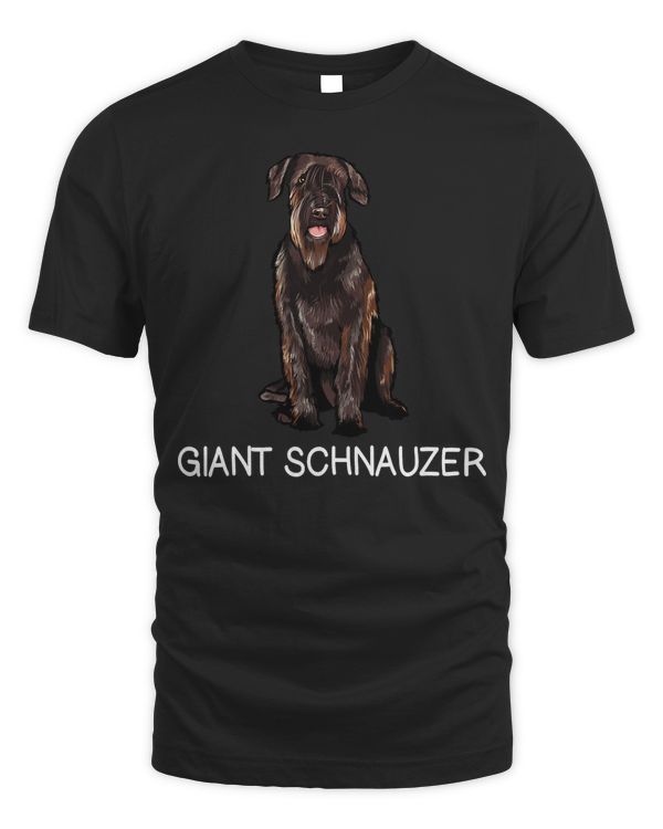 Giant Schnauzer Crazy Dog Lover T-Shirt