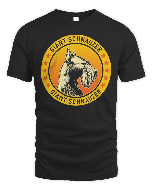 Giant Schnauzer Dog Lover design Pullover Hoodie