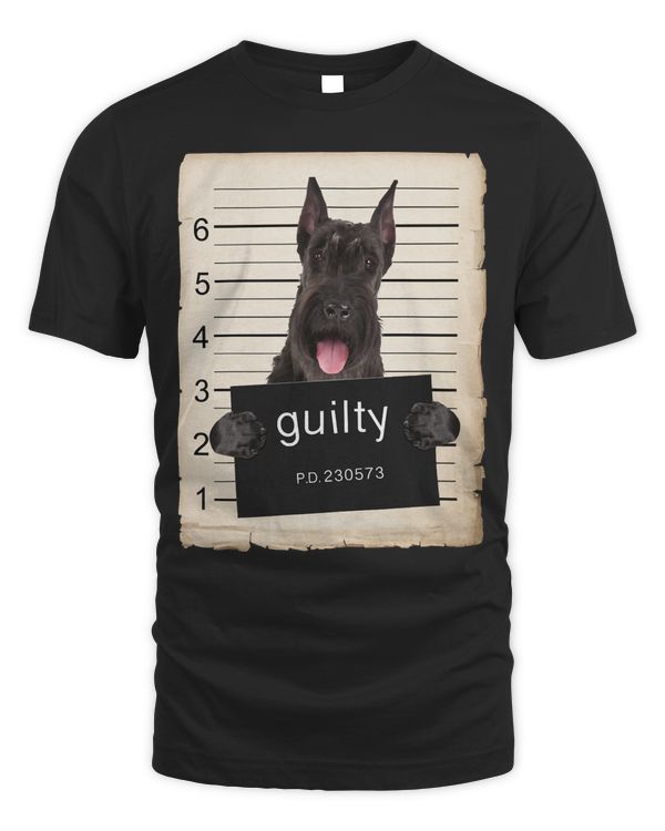 Giant Schnauzer Dog mug shot Long Sleeve T-Shirt