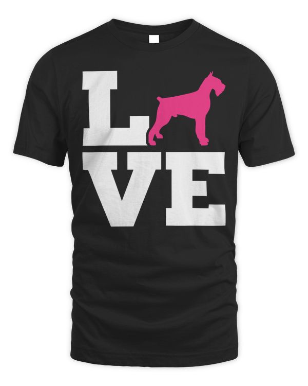 Giant Schnauzer Love T-Shirt
