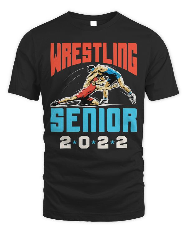 Class of 2022 Wrestling Senior Graduation Graduate Grad T-Shirt