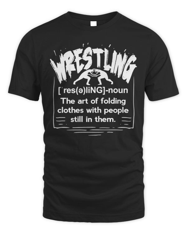 Funny Wrestling Definition Wrestler Premium T-Shirt