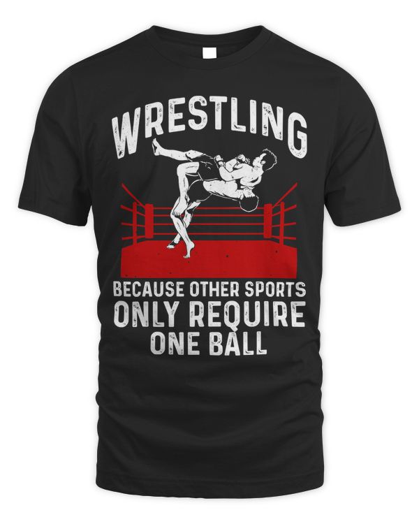 Funny Wrestling Design For Kids Men Women Wrestle Athletes T-Shirt Copy
