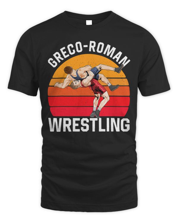Greco Roman Wrestling Freestyle Wrestler Training T-Shirt