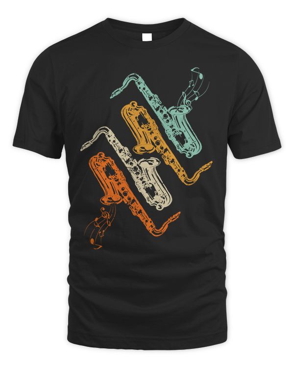 Jazz Musician Gift Marching Band Music Instrument Saxophone Pullover Hoodie