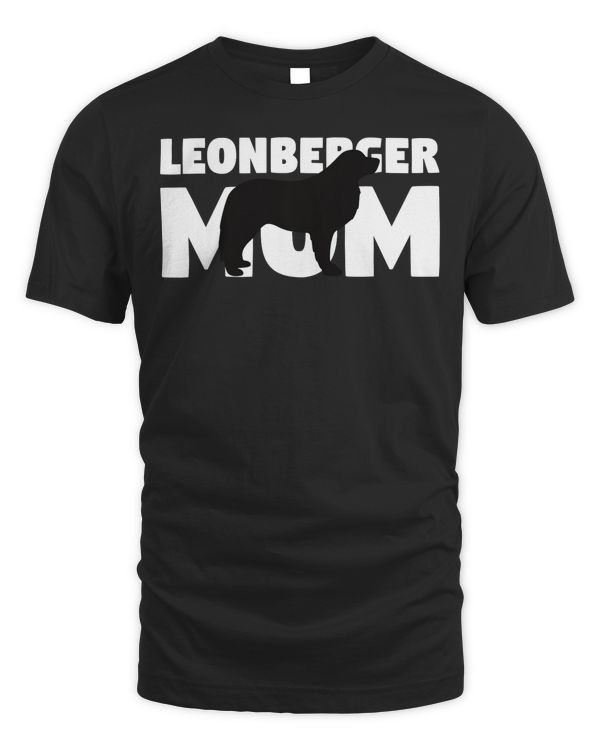 Gift for Dog Mother 'Leonberger Mom' Funny Leonberger T-Shirt