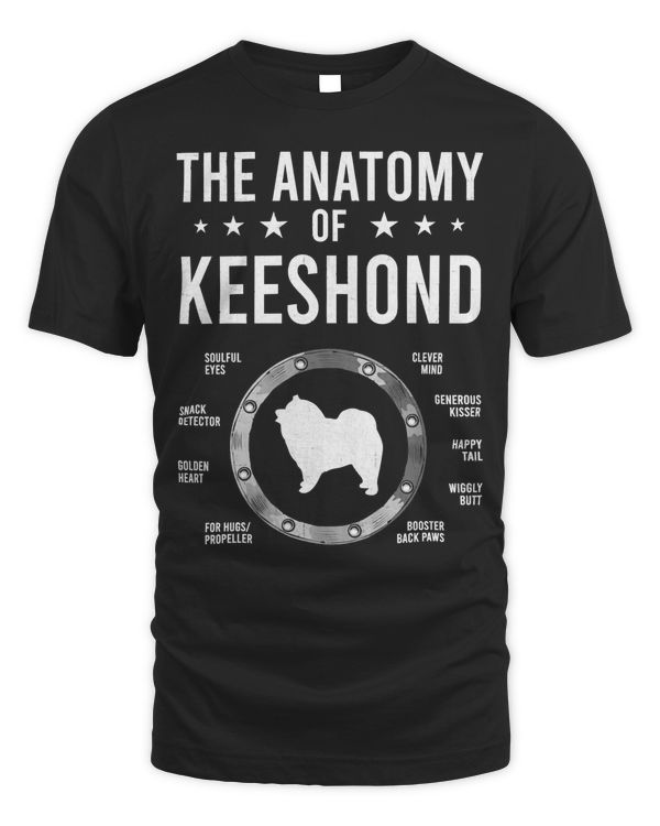 Anatomy of Keeshond Dog Lover Sweatshirt