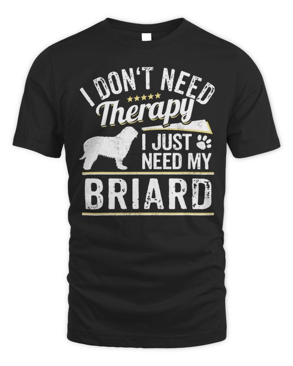 Briard Dog T-Shirt
