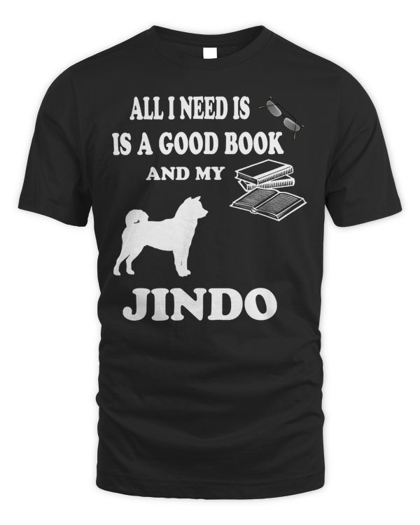 Jindo Dog T Shirt Korean Dog Breed Dog Lover T Shirt Gift