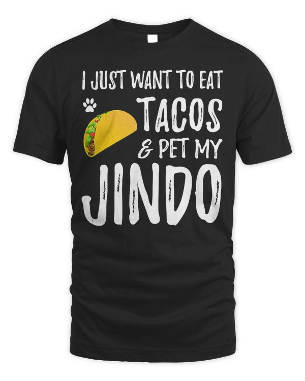 Jindo Taco Lover Cinco de Mayo Dog Mom Gift Tank Top