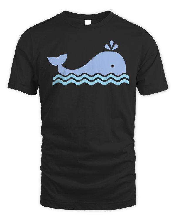 Cute blue whale T-Shirt T-Shirt