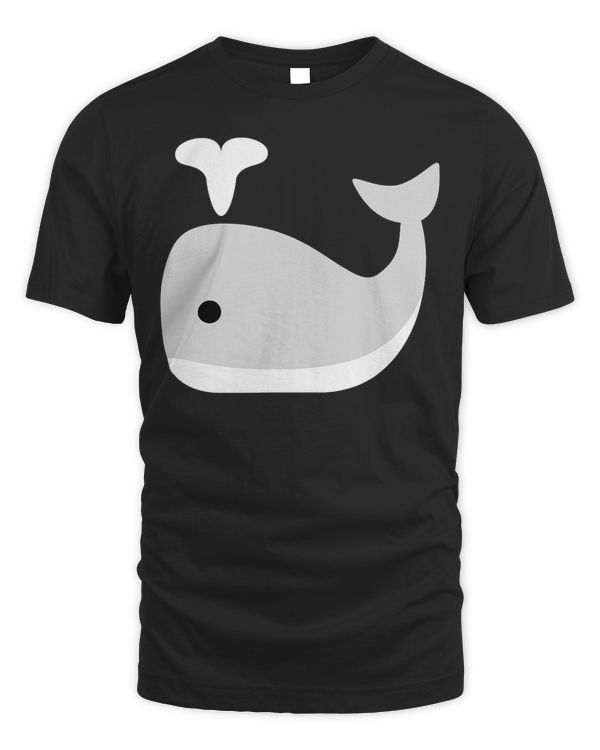 Cute Colorful Grey Whale T-Shirt T-Shirt
