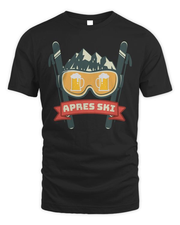 Apres Ski Sweatshirt Winter Holiday Skiing Snowboarding Sweatshirt