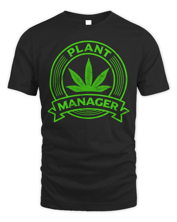 Cannabis Hoodie Marijuana Weed Pot Plant Manager Clothes Pullover Hoodie