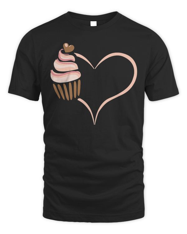 baking cupcake cute bakery muffin baking cooking for women T-Shirt