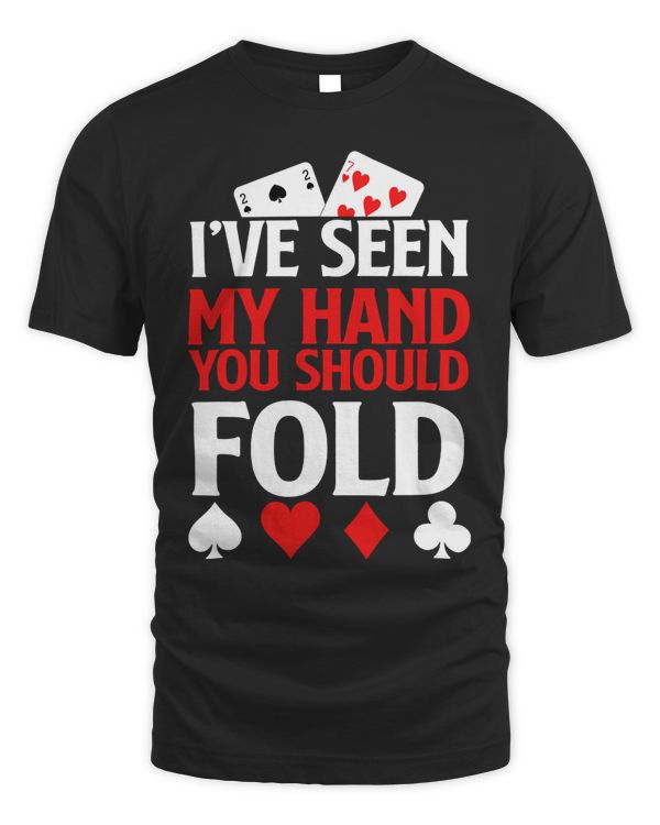 Funny Poker - Texas Holdem Lucky Poker T-Shirt