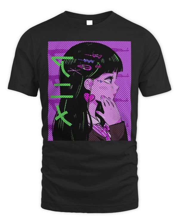 Anime Girl Gift Tee Japan Culture Manga Comics Kawaii T-Shirt