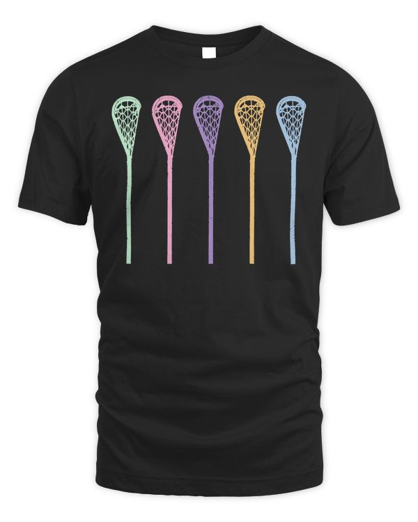 Funny Lacrosse Player Girl Gift Lax Sticks Pullover Hoodie