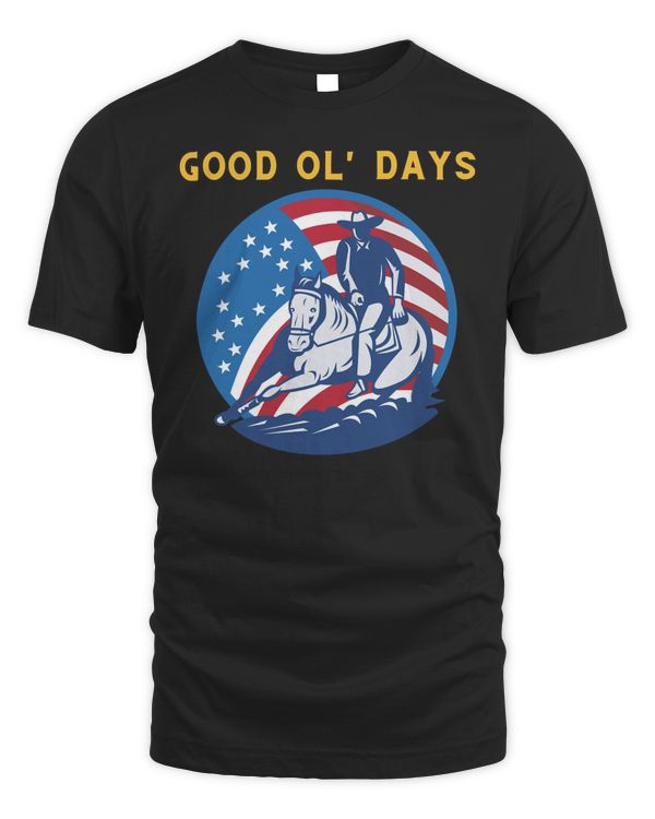 Good ol’ days - I’d rather be riding my horse – Cowboys inflation and high gas prices – American way