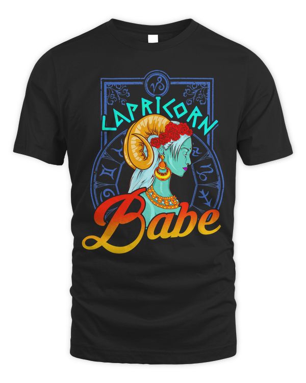 Capricorn Babe December January Birthday T-Shirt