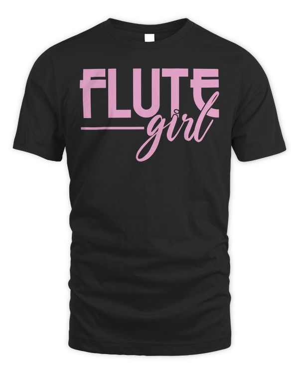 Flute Girl Flutist Gift T-Shirt