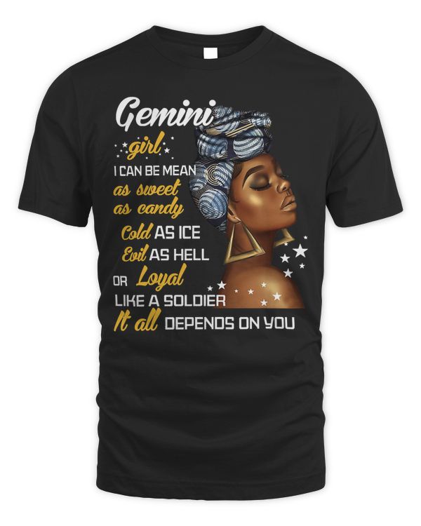 Birthday Gift Gemini Girl May or June Women T-Shirt