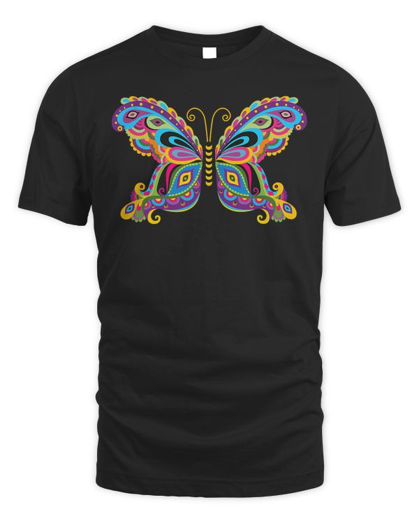 Butterfly Collection Just A Girl Who Loves Butterflies Gift T-Shirt