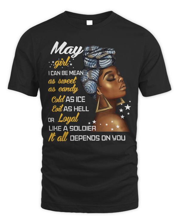 Birthday Gift May Girl Taurus Gemini Women T-Shirt