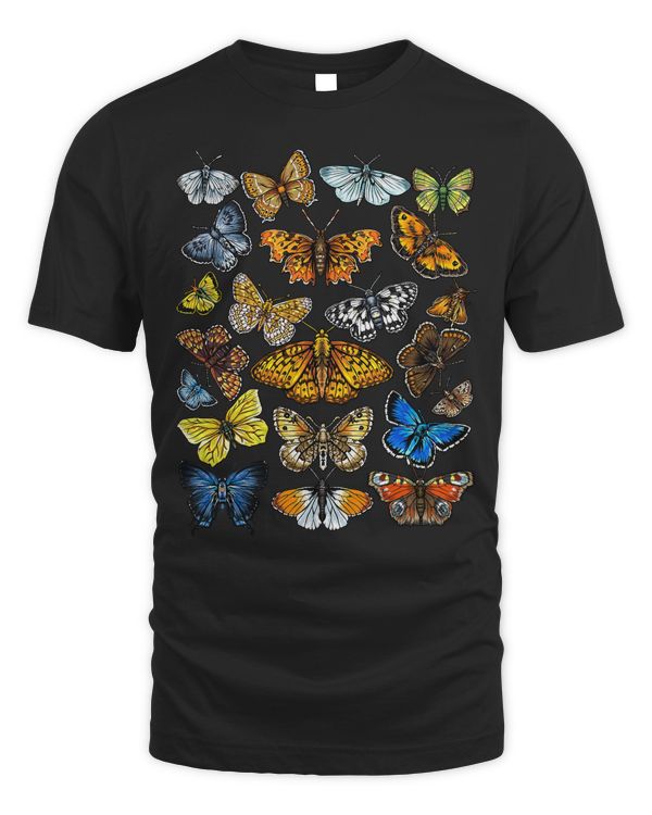 Butterfly Gift For Men Women Kids Butterfly Lover Collection T-Shirt Copy