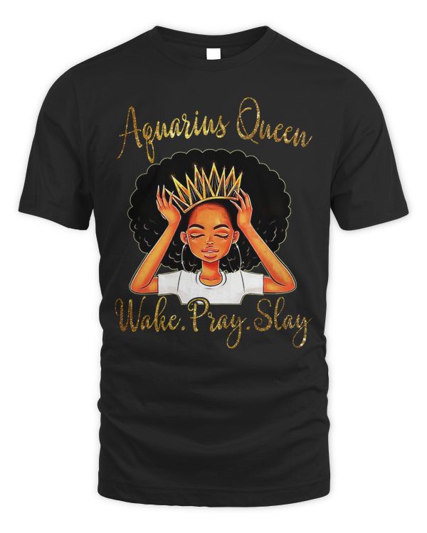 Aquarius Queens Are Born in January 20 - February 18 T-shirt T-Shirt Copy