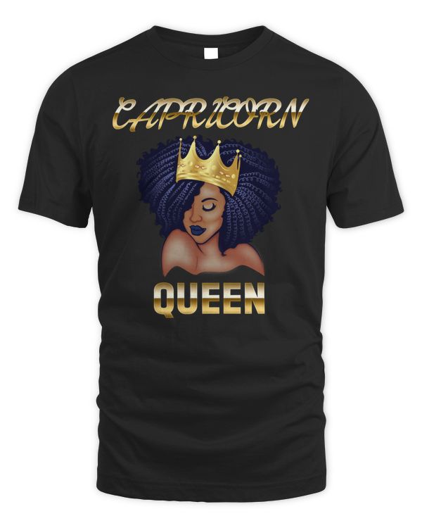 Capricorn Queen Born December-January Black Queen Birthday Pullover Hoodie
