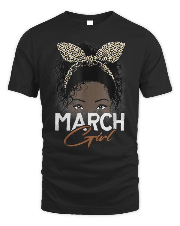 March Girl Pisces Black Woman Birthday Tank Top