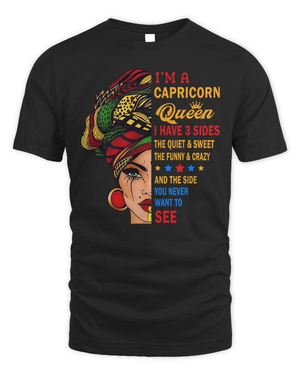 Capricorn Queens Are Born December 22 - January 19 T-shirt T-Shirt Copy
