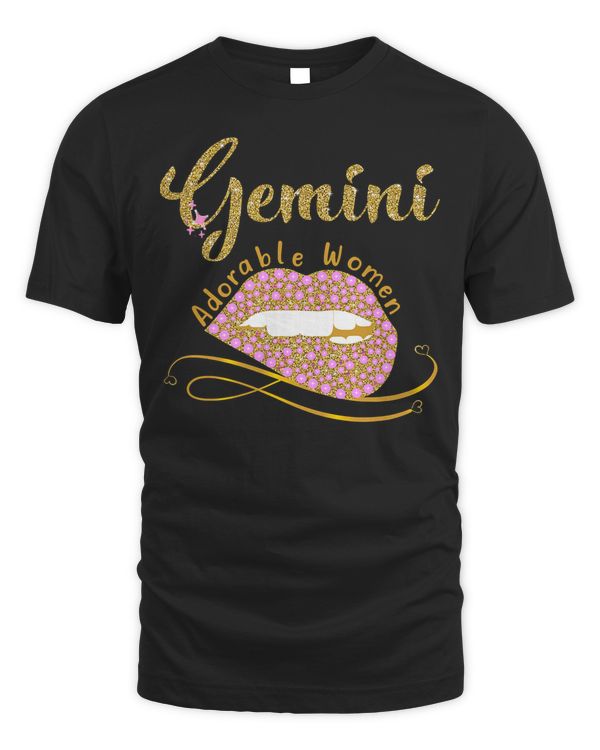 Gemini Astrology Birthday May to June Adorable Women T-shirt