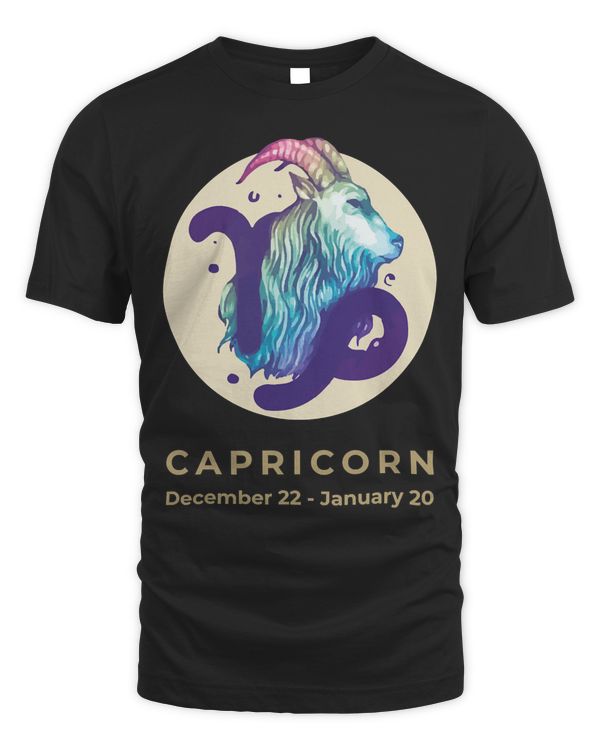 Capricorn Zodiac Sign Boho Horoscope Astrology January Sweatshirt