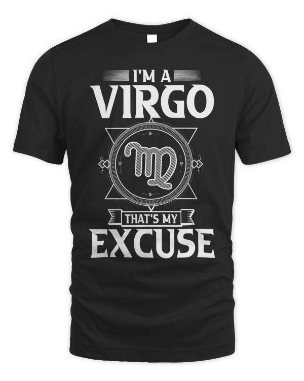 August 23 to September 22 birthday design Virgo Zodiac sign T-Shirt