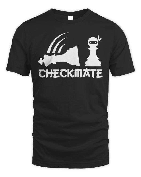 Chess Ninja Shirt Master Checkmate Funny Graphic tShirt gift T-Shirt