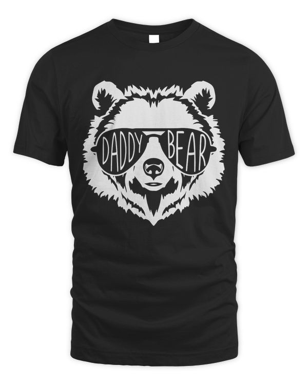 daddy Bear Face with Sunglasses Pullover Hoodie