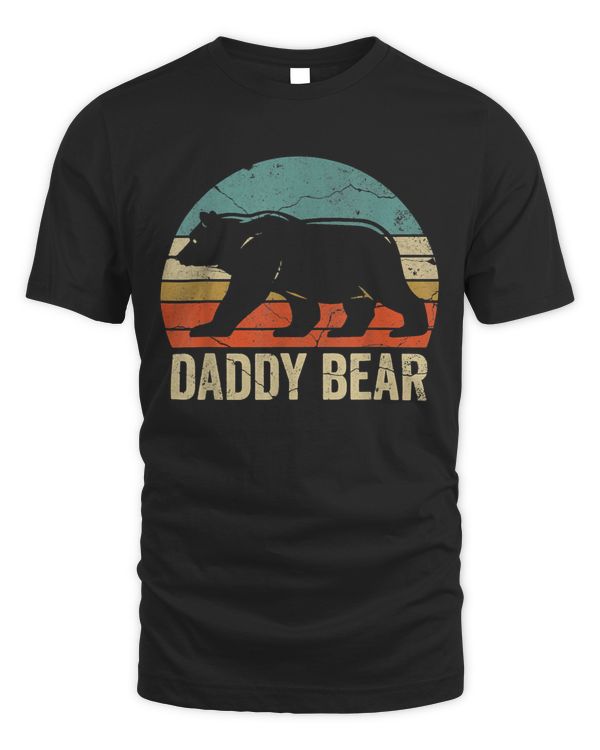 Funny Daddy Bear Shirt Dad Fathers Day Shirt Dad Daddy Bear T-Shirt