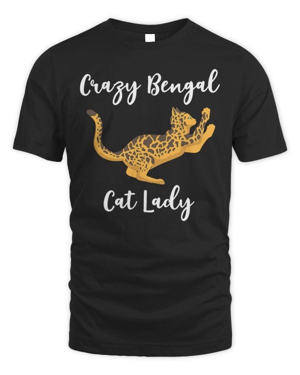 Bengal Cat Apparel - Funny Cute Cats Lover Design T-Shirt