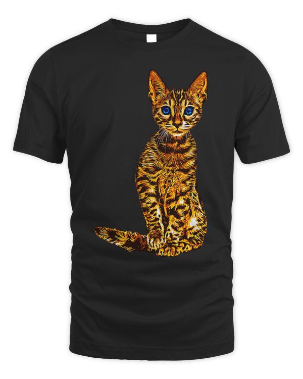 Bengal Cat Gorgeous Pet Cat Breed Lover Kitty Fan T-Shirt