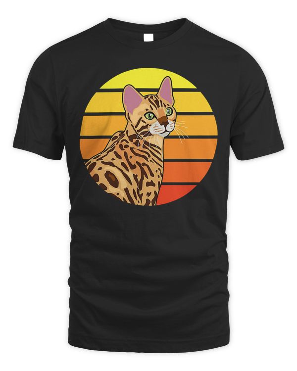 Bengal Cat Lover Gift T-Shirt