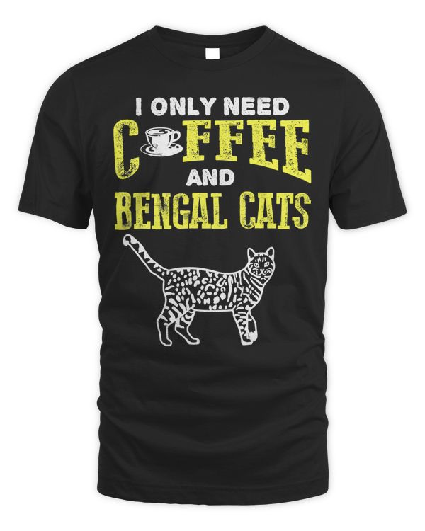 Bengal Cat Shirt Bengal Cat Gifts Bengal Cat Clothes Kitten T-Shirt