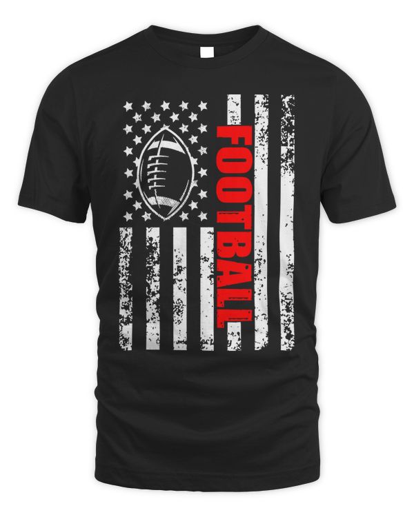 American Flag football Patriotic football Pullover Hoodie