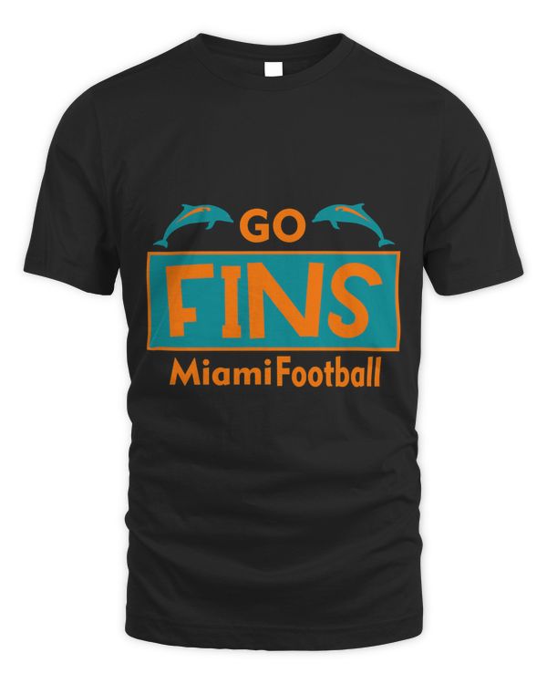 FINS Miami Florida American Football Dolphin Elements Shirt Copy